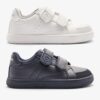 Zapatillas Conguitos Goflex Barefoot Sneakers blanco y navy