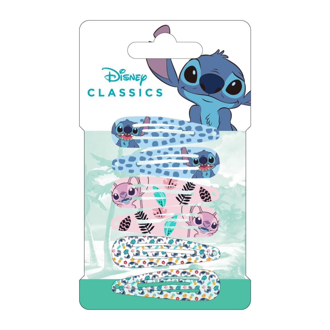 Clips 6 piezas Stitch