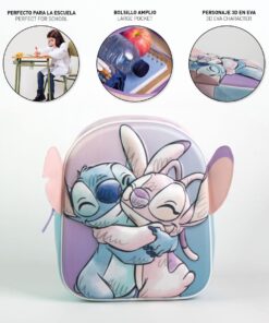 Mochila infatil 3D Stitch - Imagen 3