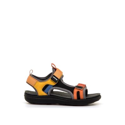 Sandalia Mustang Tomen naranja niño verano