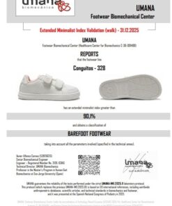 COLEGIALES DEPORTIVOS BAREFOOT BLANCOS - Imagen 7