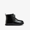 Botas Conguitos negras de charol con glitter