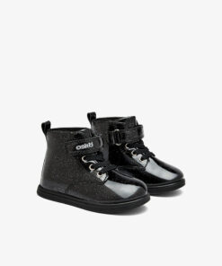 BOTAS CONGUITOS NEGRAS CHAROL - Imagen 2