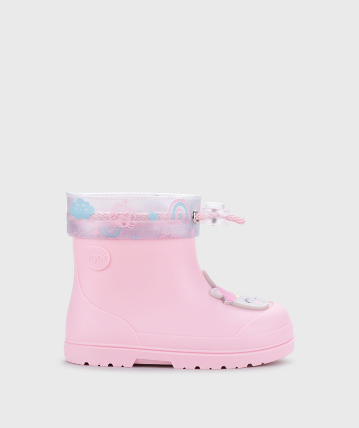 botas Igor Mendi Unicornio Rosa